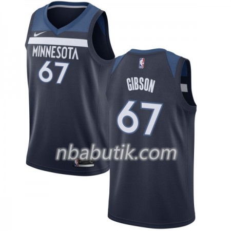 NBA Mænd Trøje Minnesota Timberwolves Taj Gibson 67 Nike 2017-18 Navy Swingman NBA Mænd Trøje Minnesota Timberwolves Taj Gibson 67 Nike 2017-18 Navy Swingman